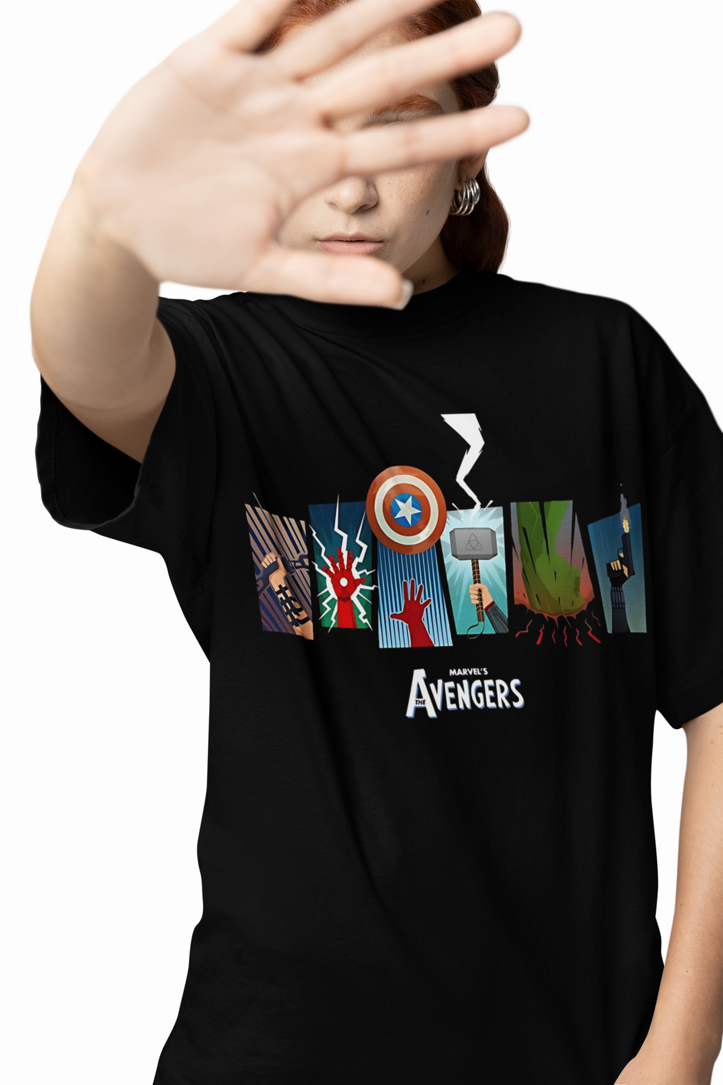 The Avengers Oversized T-Shirts