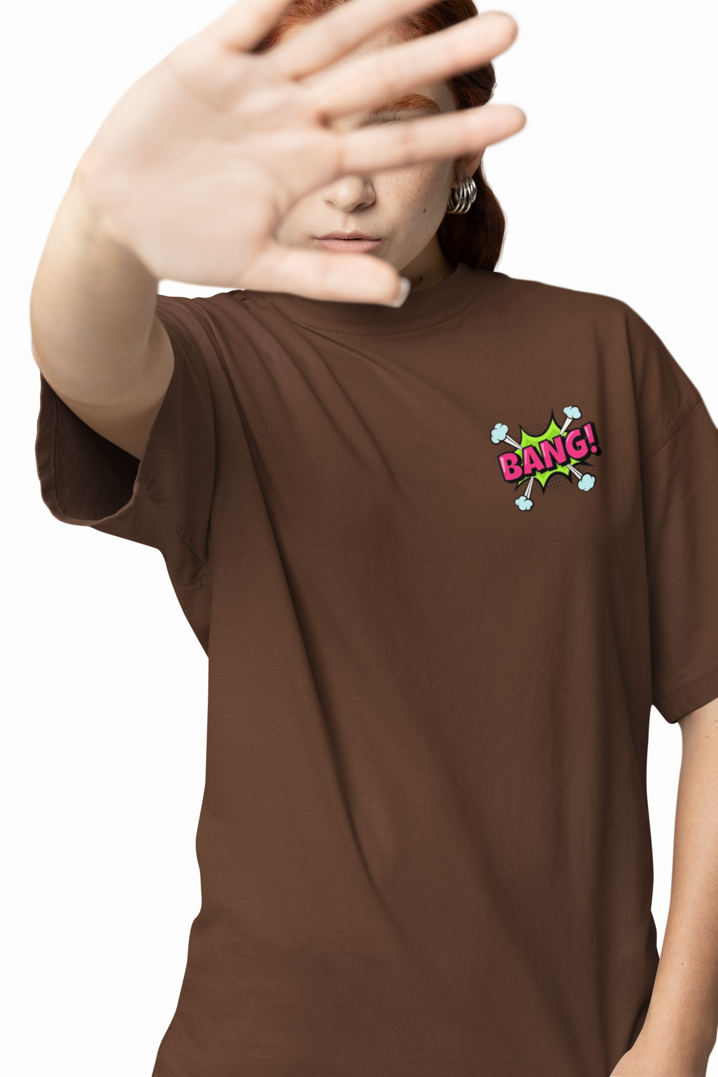 Taz Bang Oversized T-Shirt Fun Cartoon Streetwear Style Tee