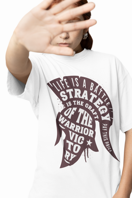 Battle Strategy Oversized T-Shirts Casual Oversized Outfit