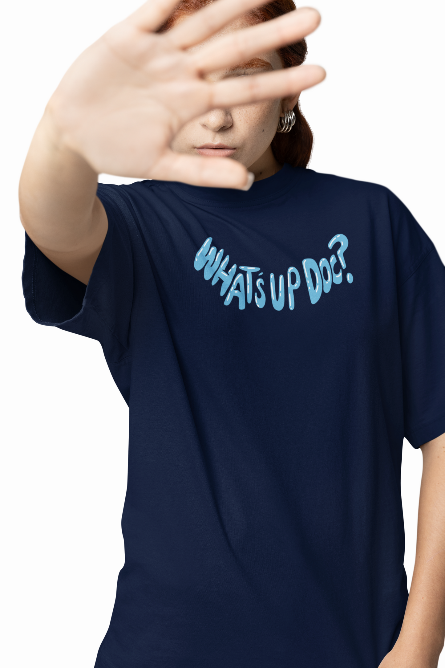 What's Up Doc Oversized T-Shirt for Relaxed Daily Comfort