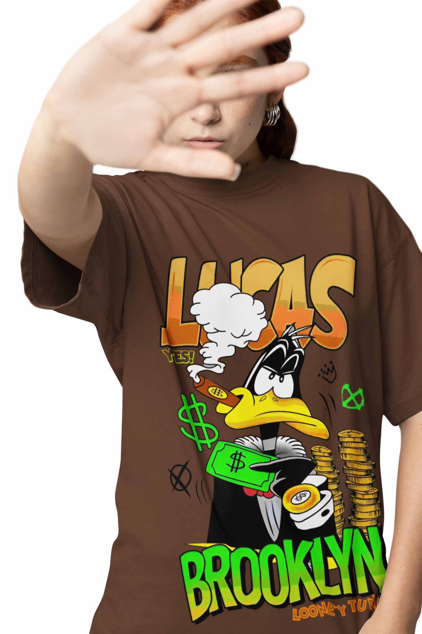 Lucas Brooklyn Oversized T-Shirt Urban NYC Street Style