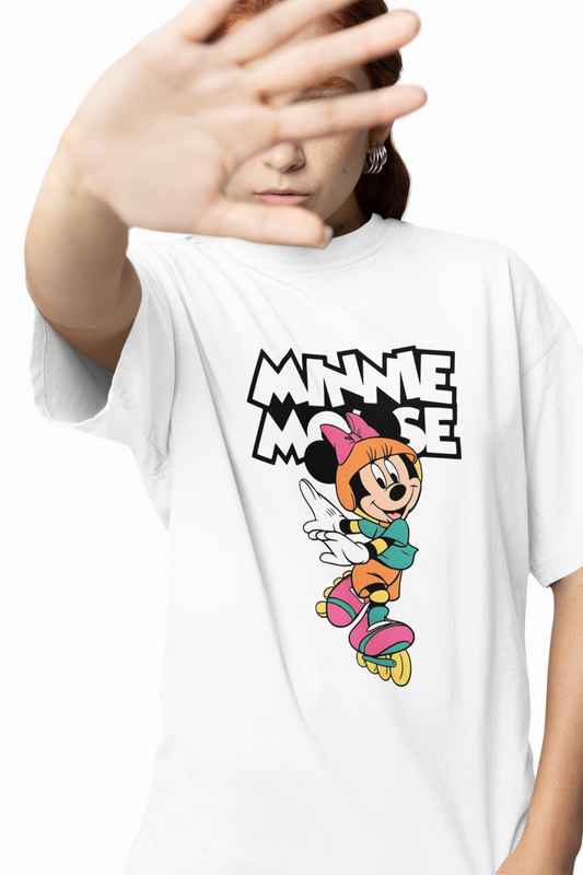 Micky Cartoon Oversized T-Shirts