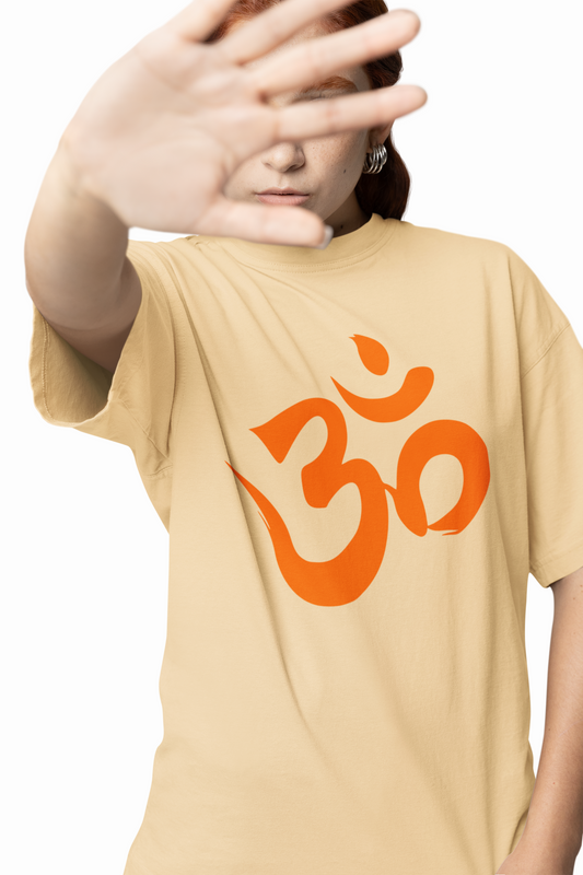 Om Symbol Oversized T-Shirts