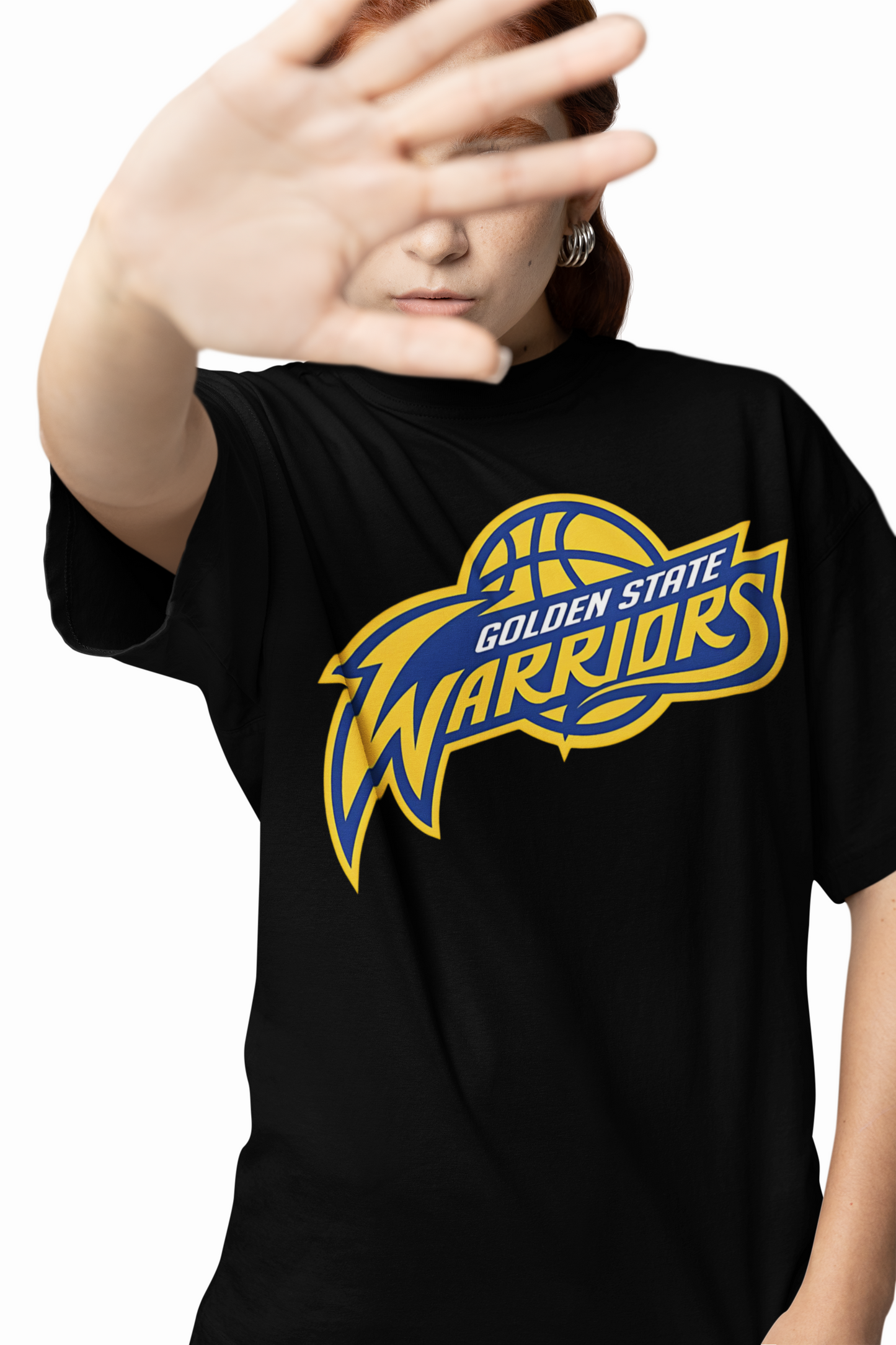 State Warriors Oversized T-Shirts Bold Sporty Streetwear