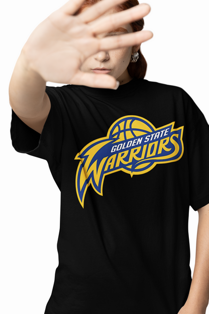 State Warriors Oversized T-Shirts Bold Sporty Streetwear