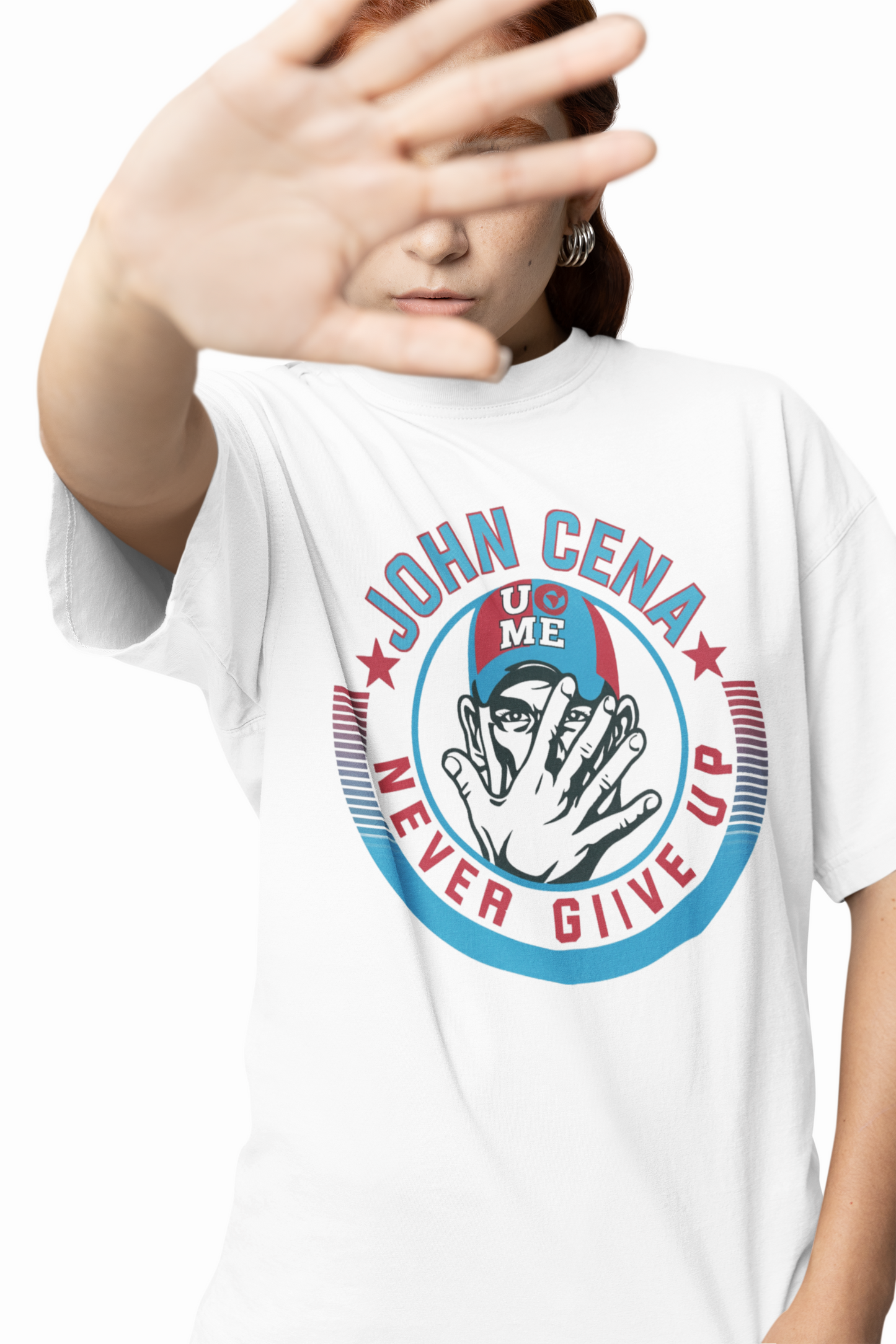 UCME John Oversized T-Shirts for Bold Casual Streetwear