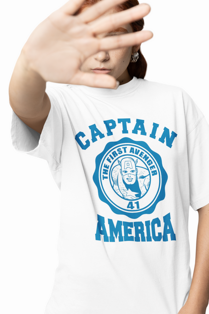 The First Avenger Oversized T-Shirts