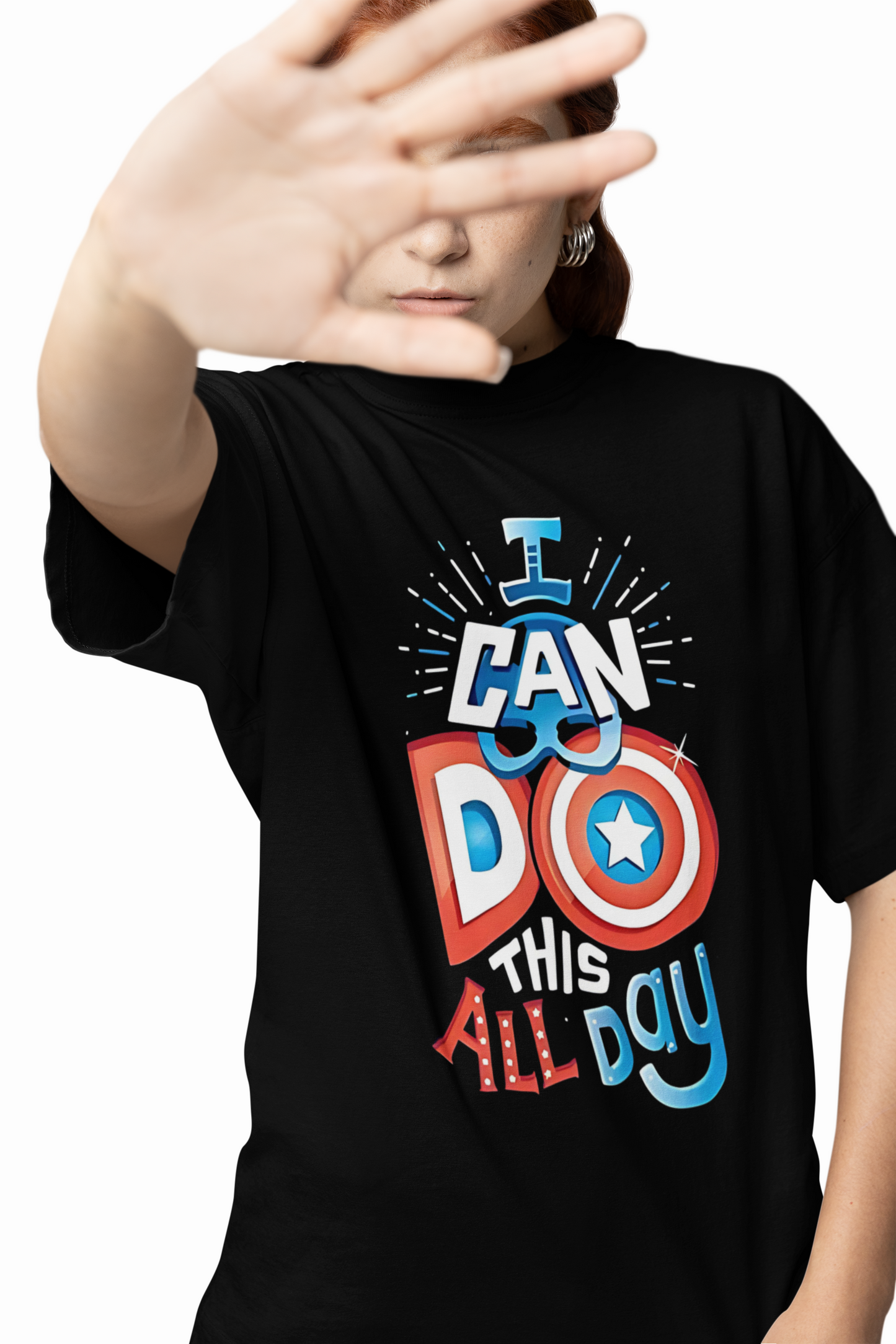 I Can Do Oversized T-Shirts