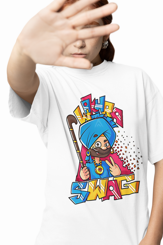 Wakhra Swag Oversized T-Shirts Bold Punjabi Streetwear Style