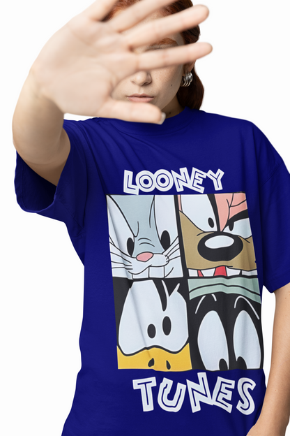 Looney Boxed Legends Oversized T-Shirt – Classic Cartoon