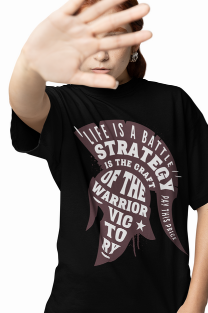 Battle Strategy Oversized T-Shirts Casual Oversized Outfit