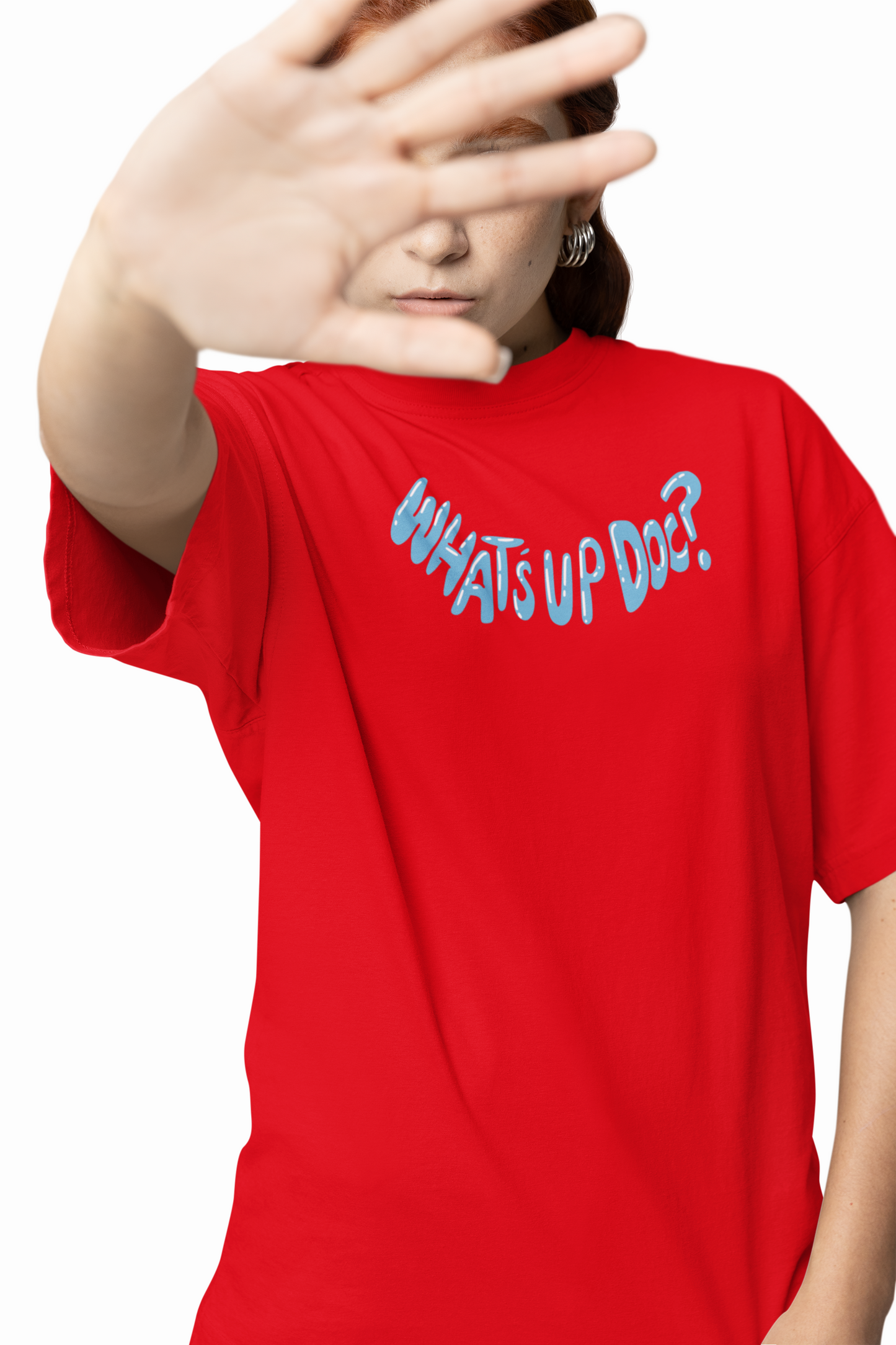 What's Up Doc Oversized T-Shirt for Relaxed Daily Comfort