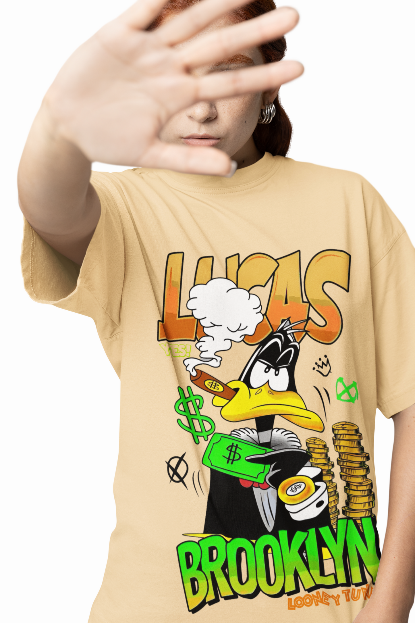 Lucas Brooklyn Oversized T-Shirt Urban NYC Street Style
