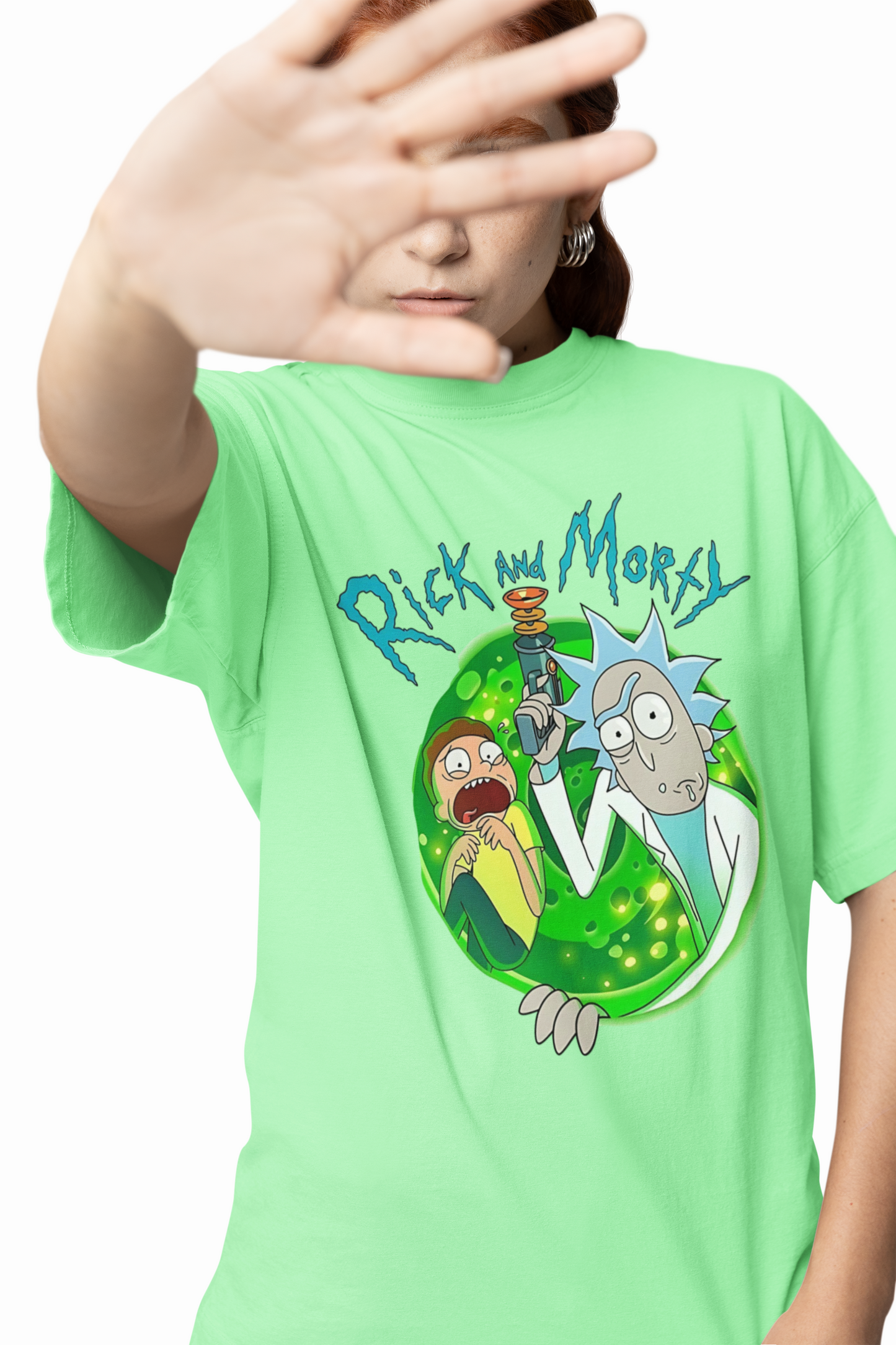 Rick And Morty Oversized T-Shirts for Bold Streetwear