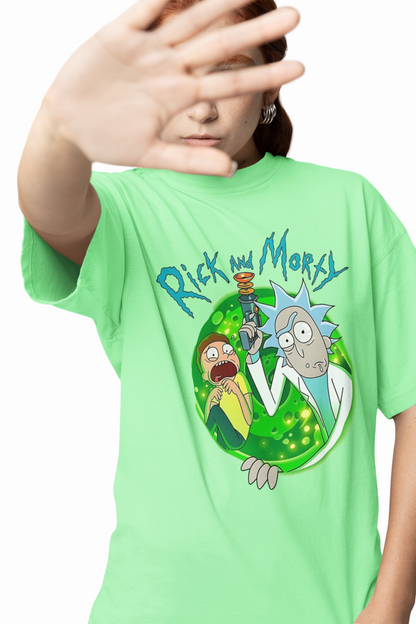 Rick And Morty Oversized T-Shirts for Bold Streetwear