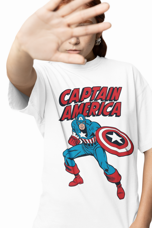 Captain America Oversized T-Shirts