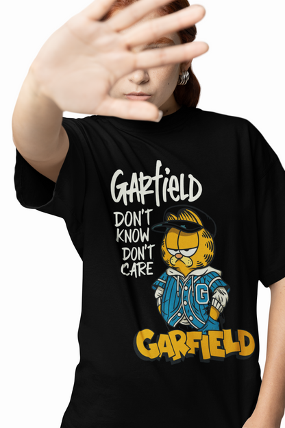 Garfield Don't Know Oversized T-Shirts
