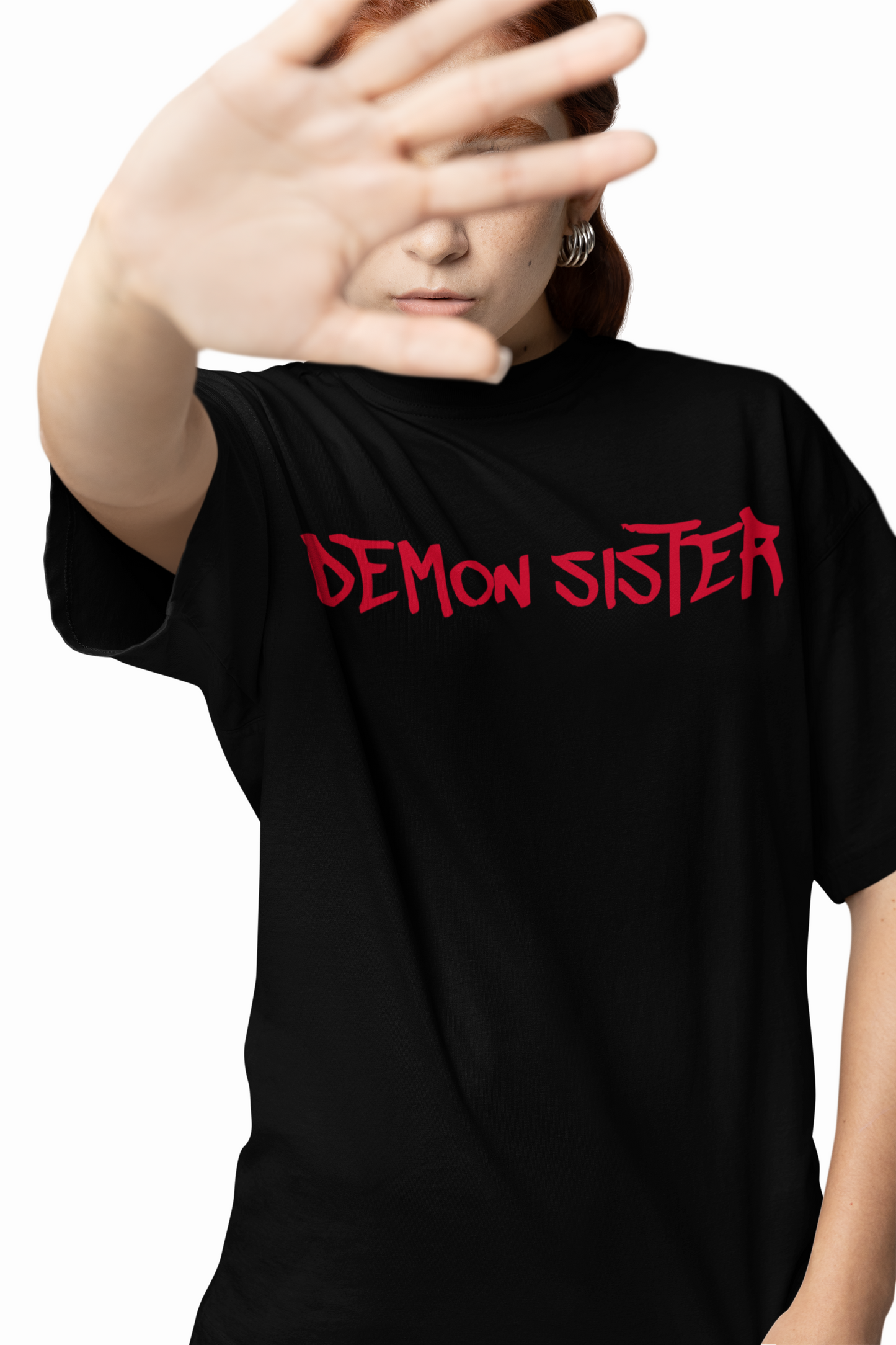 Nezuko Oversized T-Shirts – Cute Demon Slayer Anime Style.