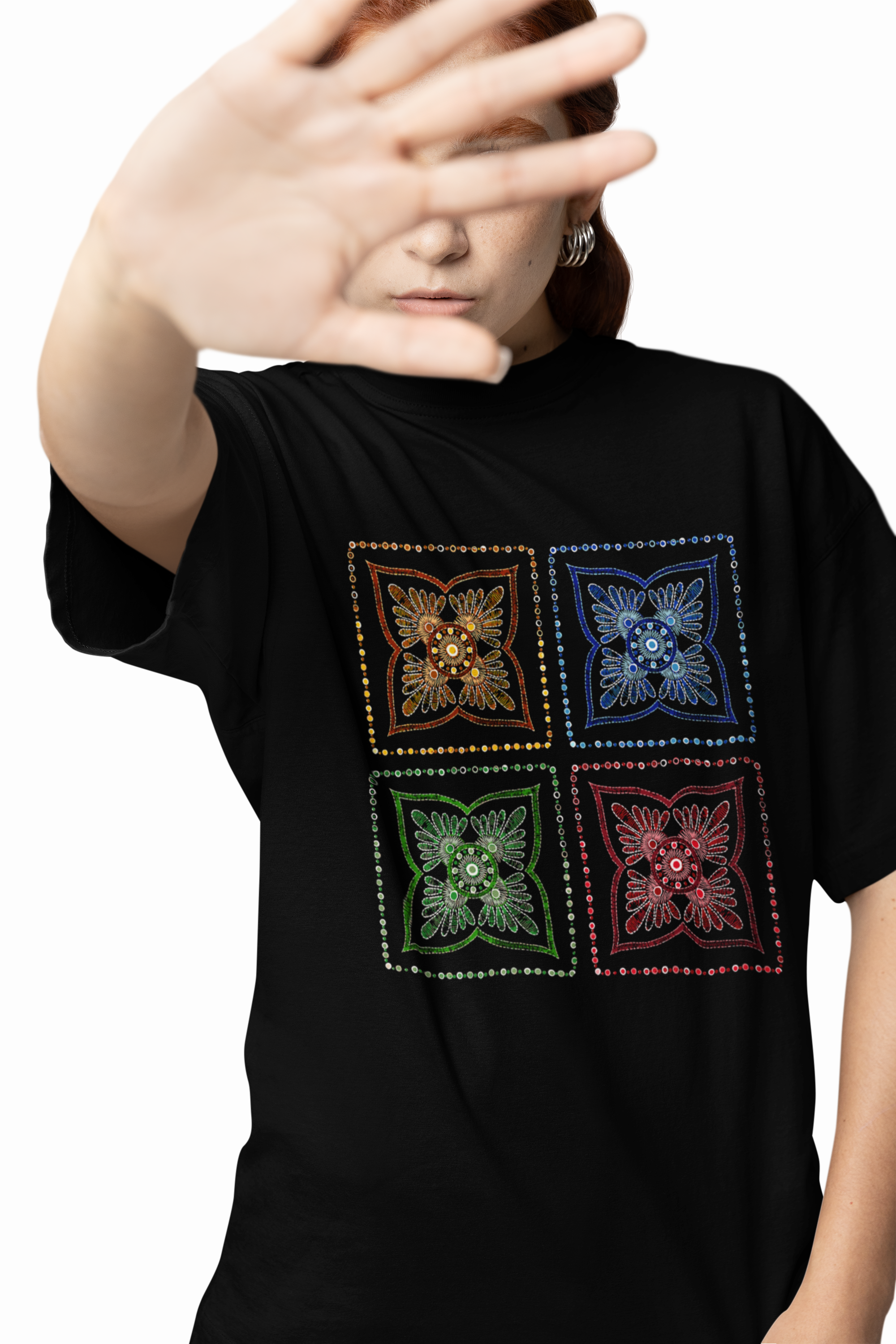 Banjara Stitches Oversized T-Shirt