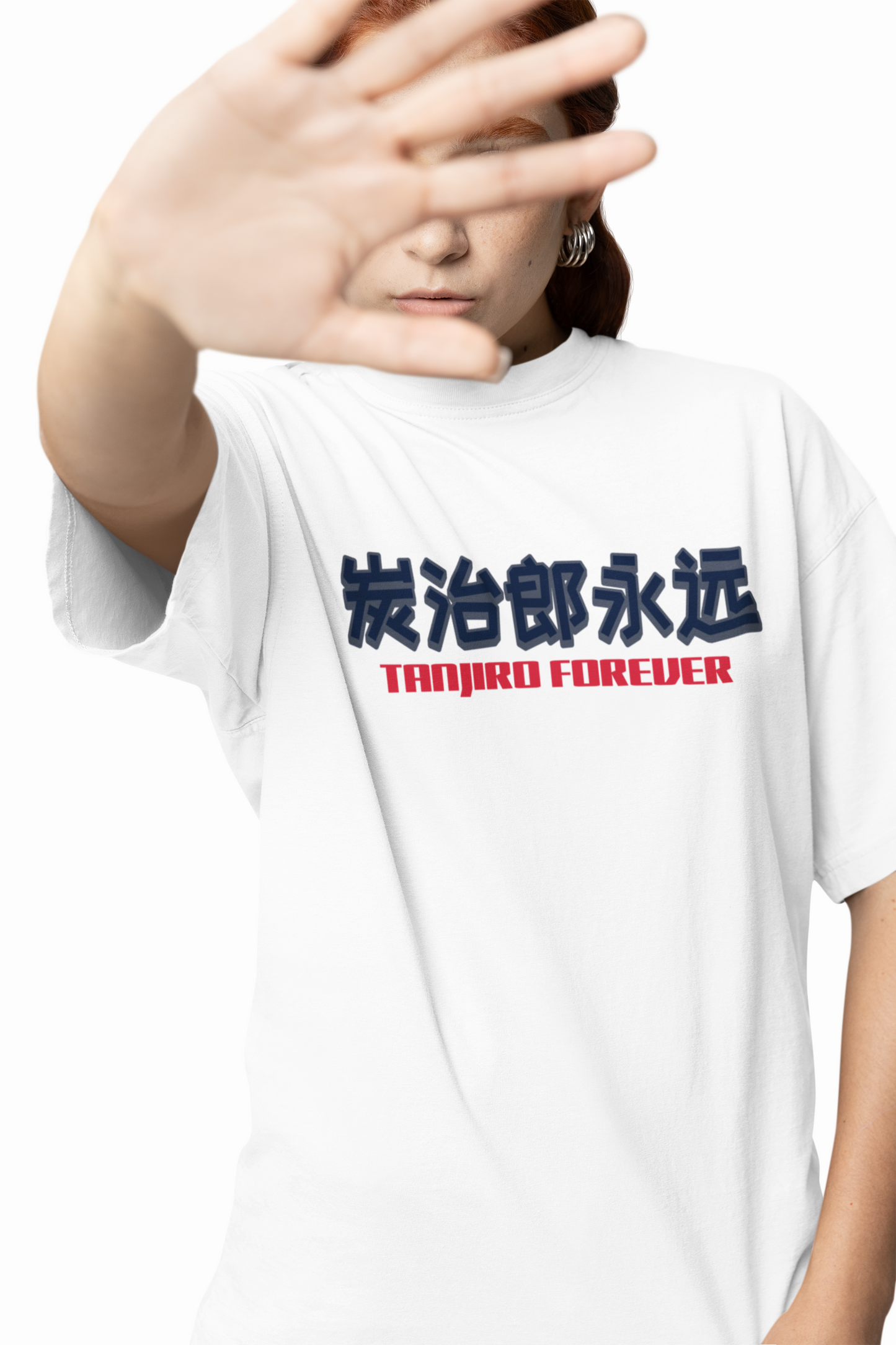 Tanjiro Forever Oversized T-Shirts Anime Streetwear Designs