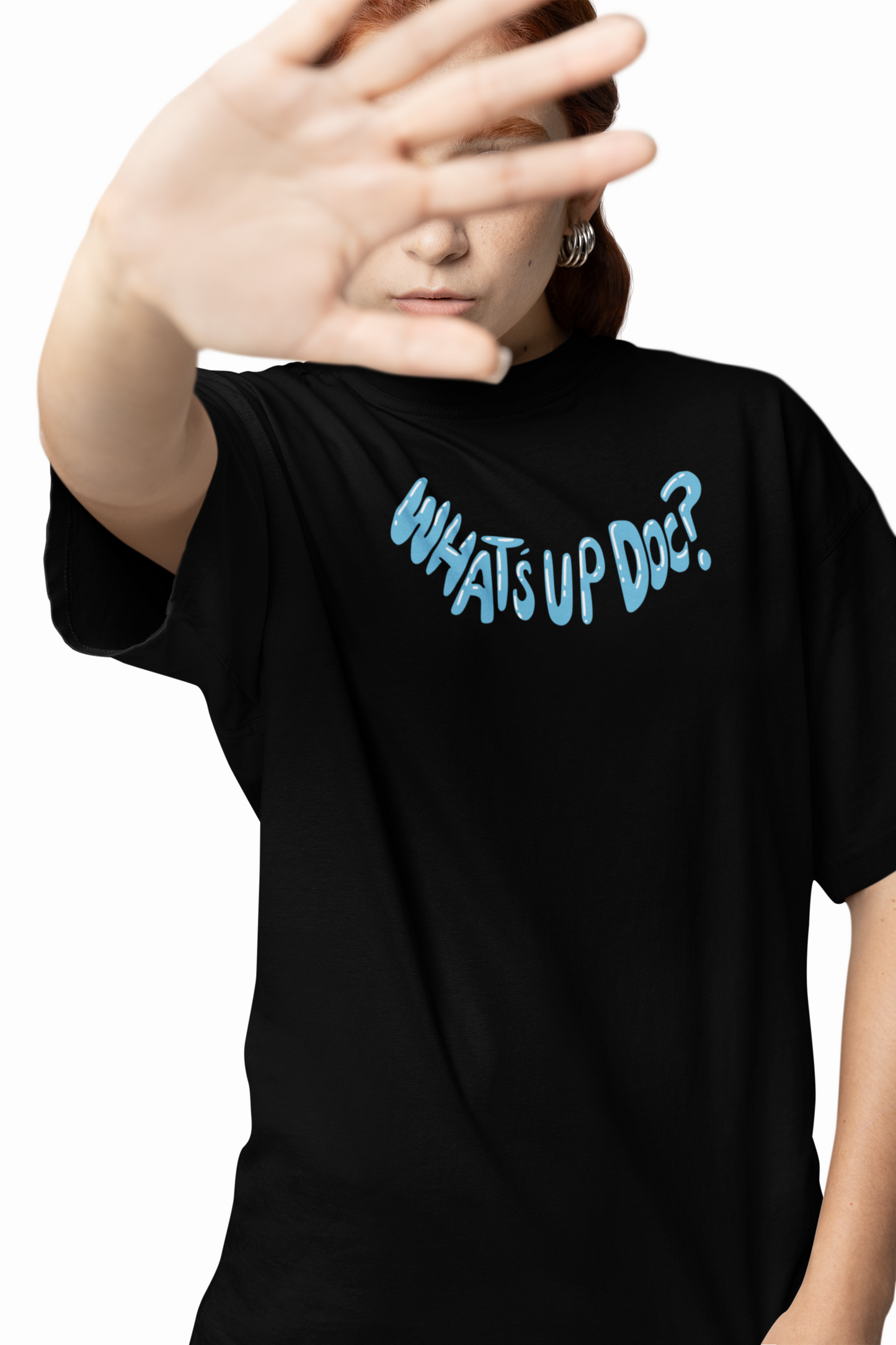 What's Up Doc Oversized T-Shirt for Relaxed Daily Comfort