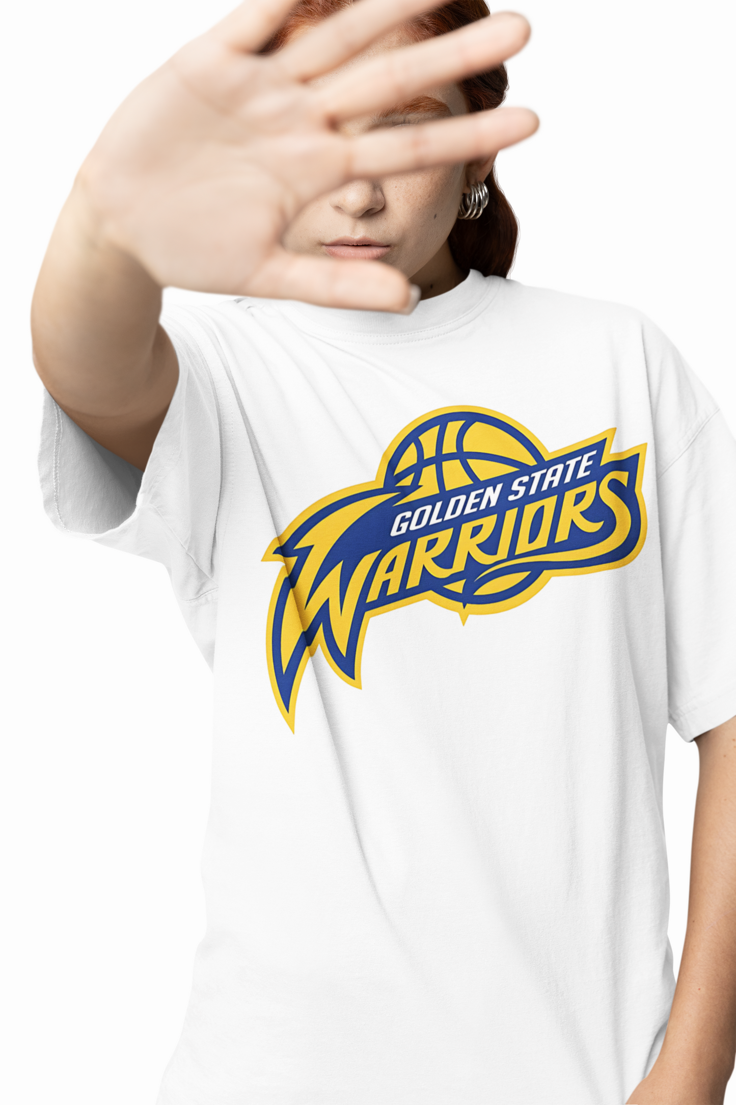 State Warriors Oversized T-Shirts Bold Sporty Streetwear