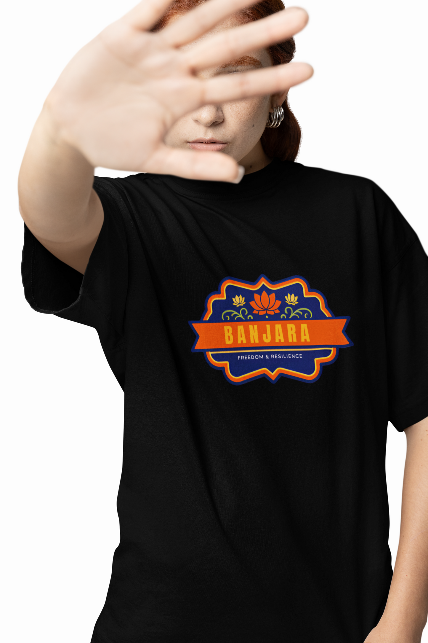 Badge of Banjara Oversized T-Shirt