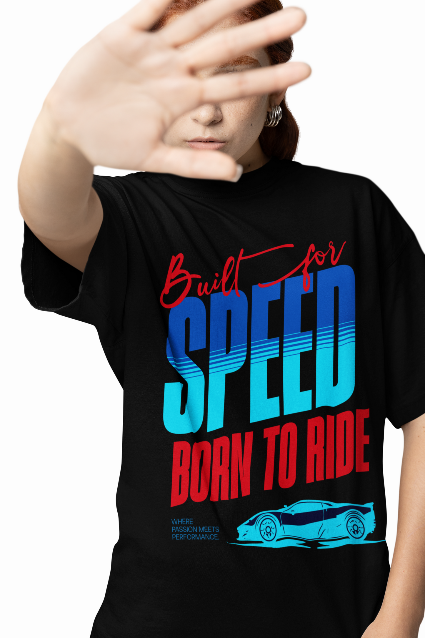 Bmw Speed Oversized T-Shirts