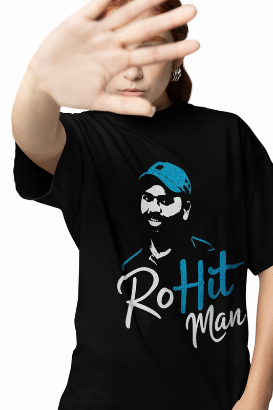 Rohit Man Oversized T-Shirts – Trendy Cricket Streetwear