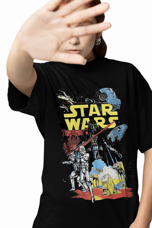 Star Wars Graphic Oversized T-Shirts – Galactic Streetwear