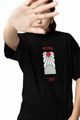 Fire Slash Oversized T-Shirts