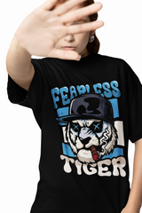 Fearless Tiger Oversized T-Shirts