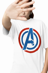 Avengers Shield Oversized T-Shirts