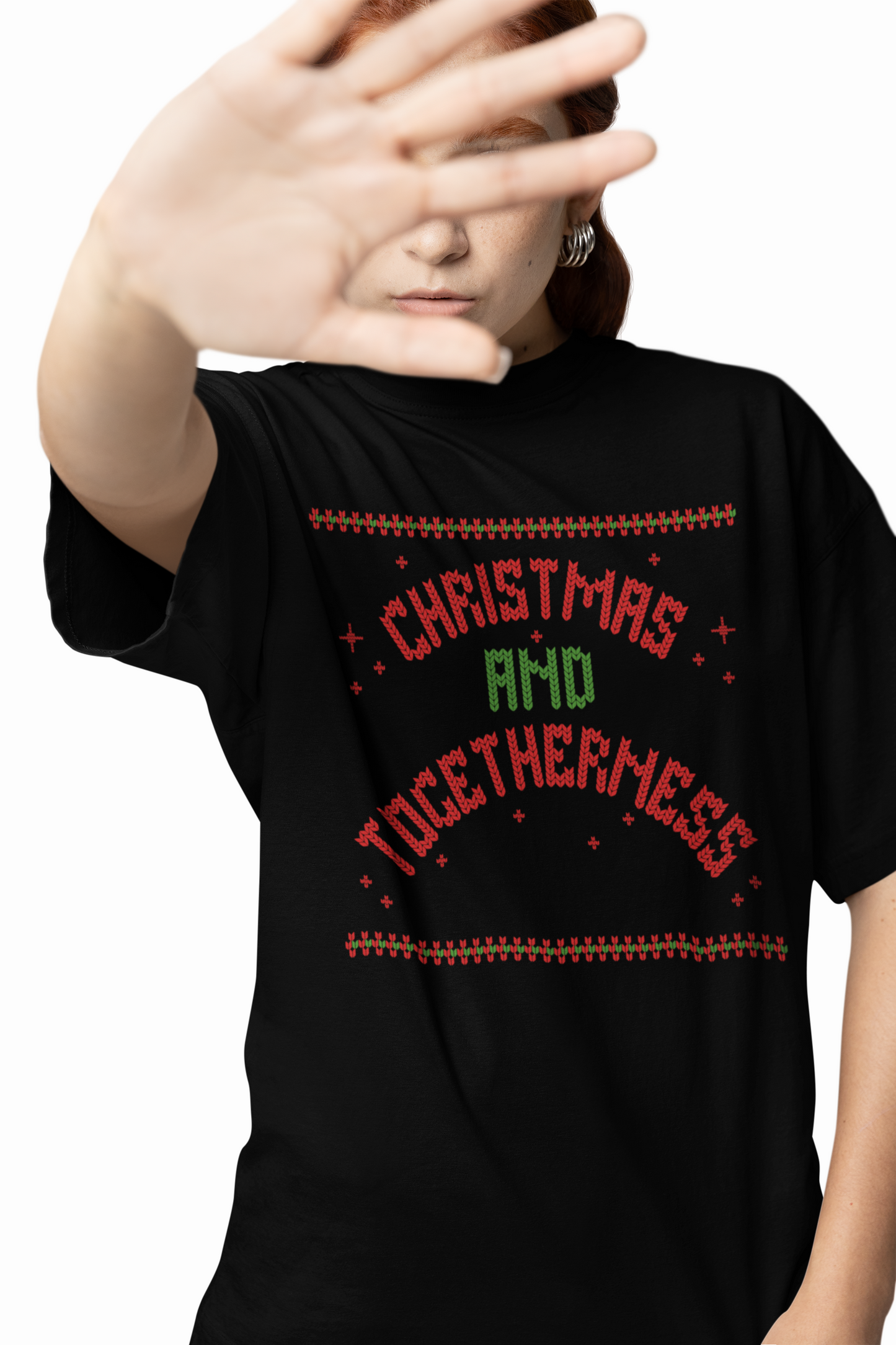 Togetherness Oversized T-Shirts  Premium Cotton Casual Tee