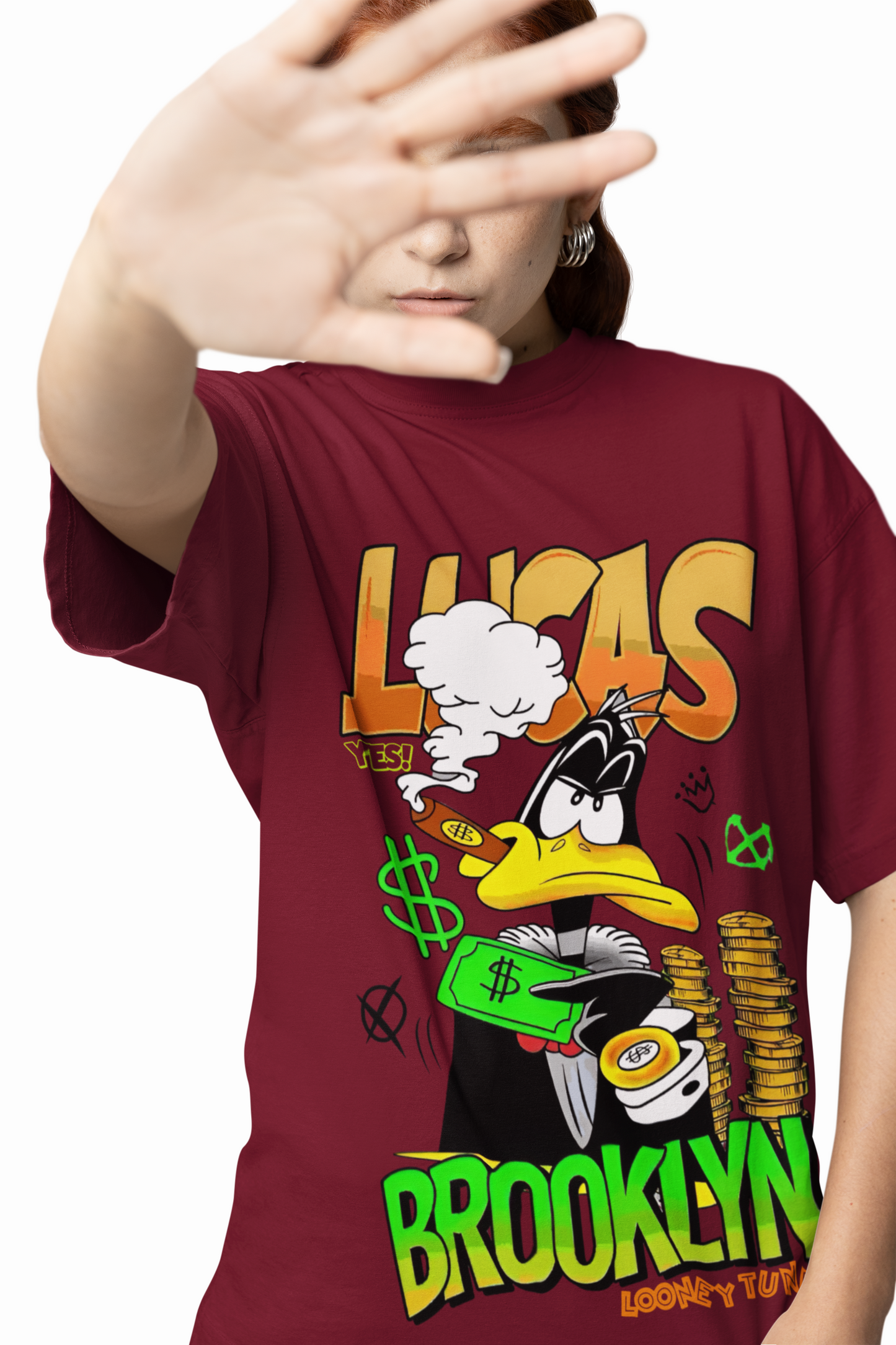 Lucas Brooklyn Oversized T-Shirt Urban NYC Street Style