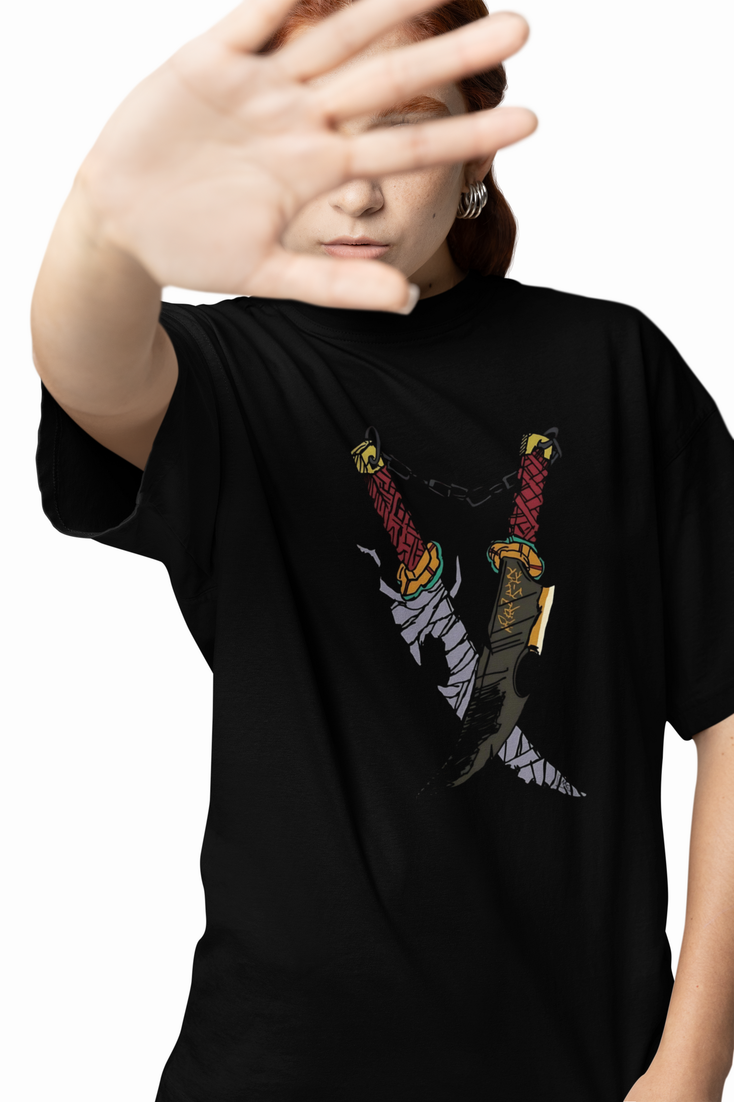 Tengen Uzui Oversized T-Shirts Anime Graphic Streetwear Tee