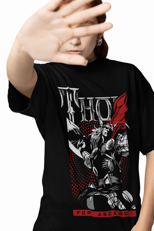 Black Panther Oversized T-Shirt, Premium Streetwear Style