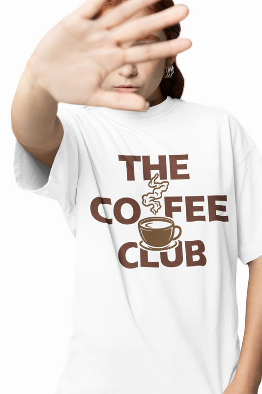 Coffee Club Oversized T-Shirts
