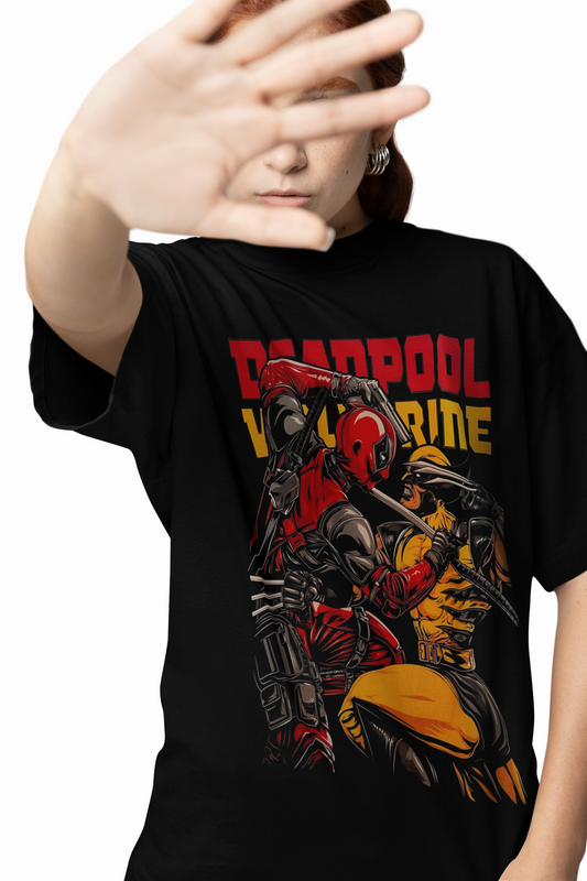 Deadpool Oversized T-Shirt Premium Streetwear Style