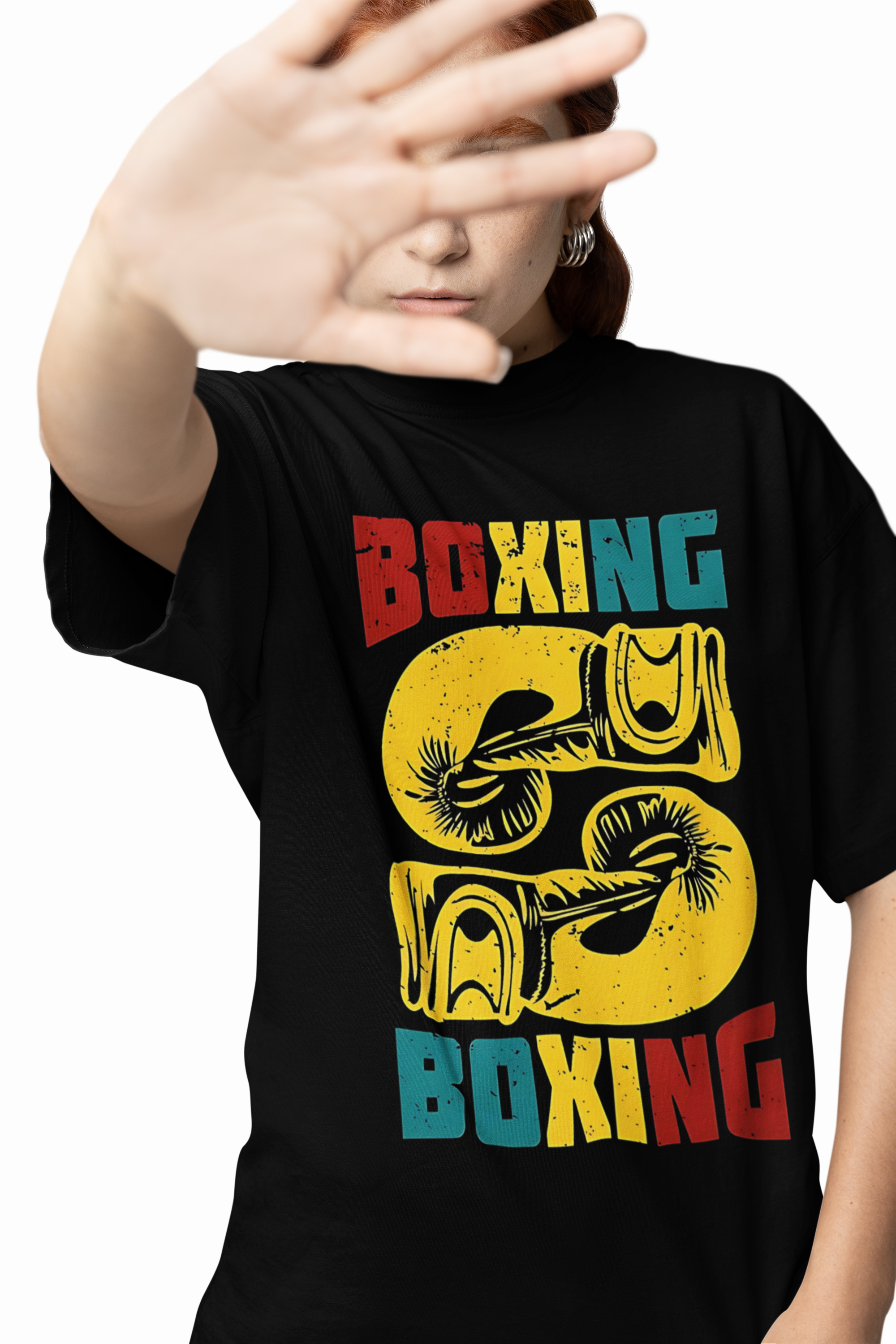 Boxing Boxing Oversized T-Shirts