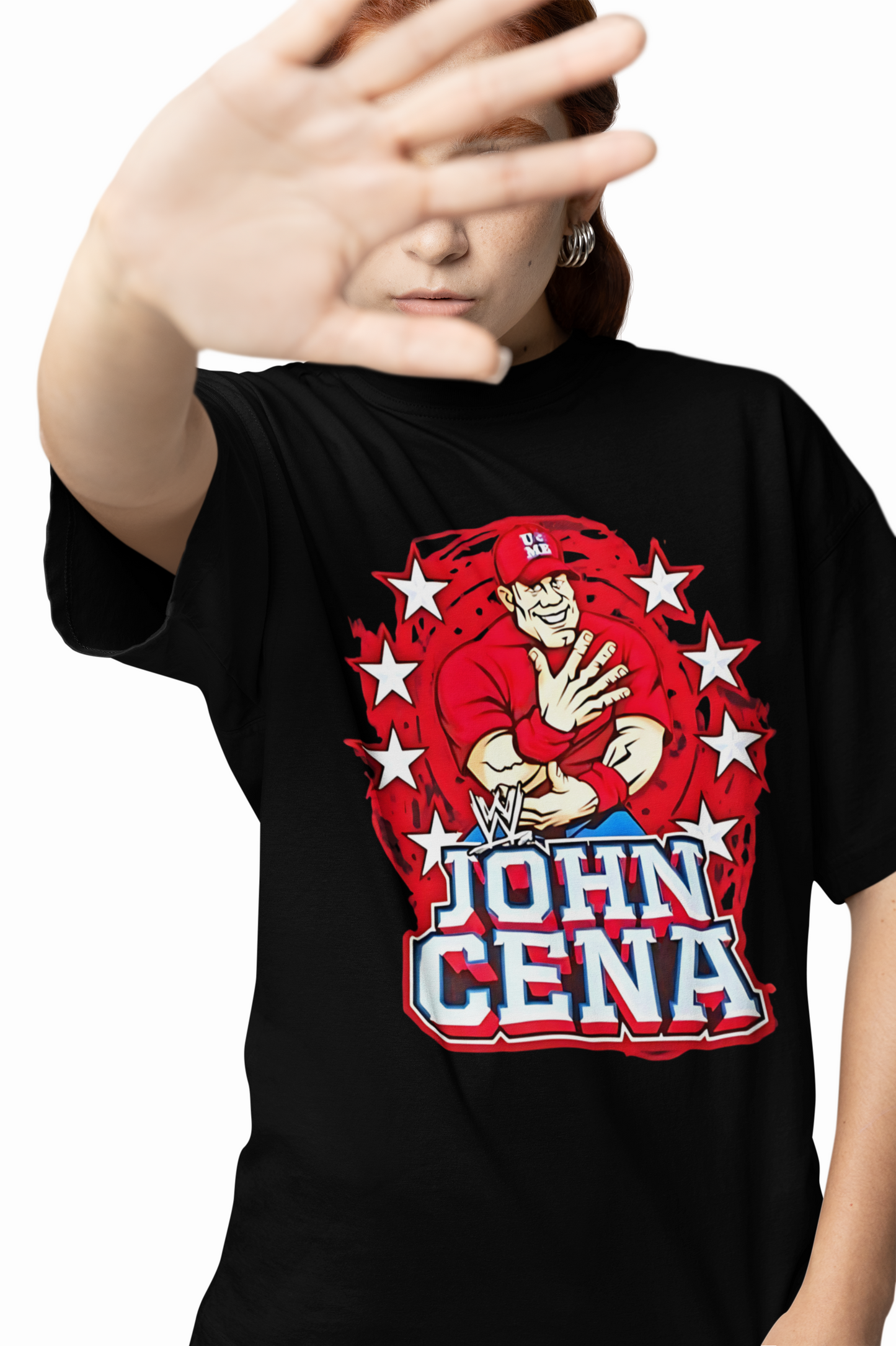 John Cena Oversized T-Shirts – Iconic WWE Streetwear Design