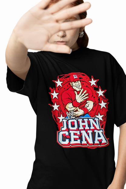 John Cena Oversized T-Shirts – Iconic WWE Streetwear Design
