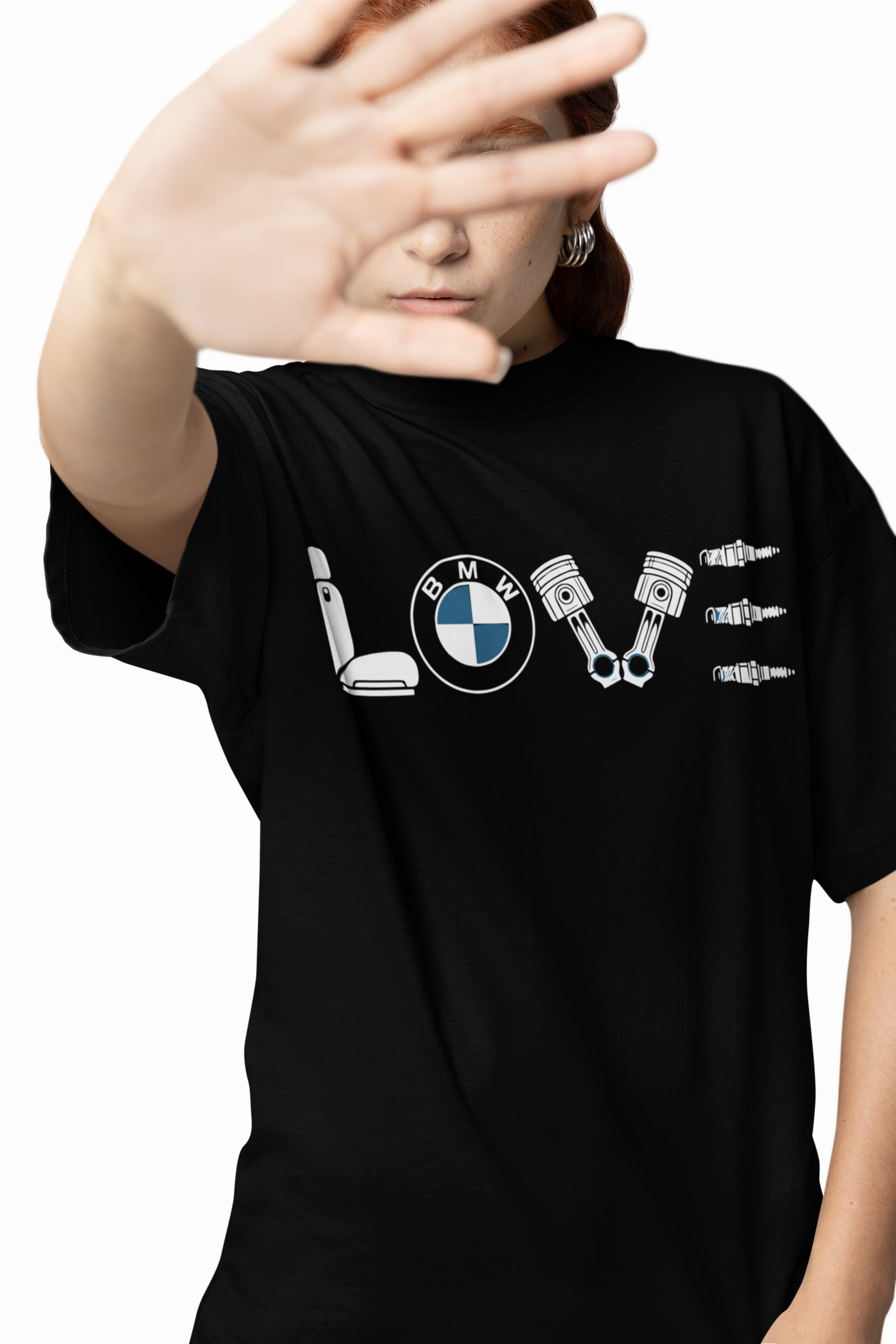 BMW Love Oversized T-Shirts