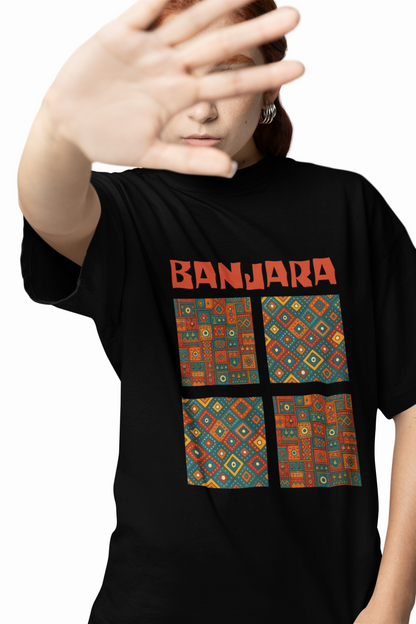 Threads of Banjara Oversized T-Shirt