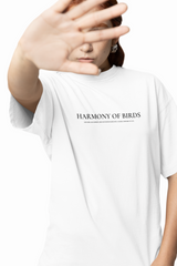 Harmony Of Bird Oversized T-Shirt