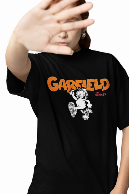 Garfield Runner Oversized T-Shirts