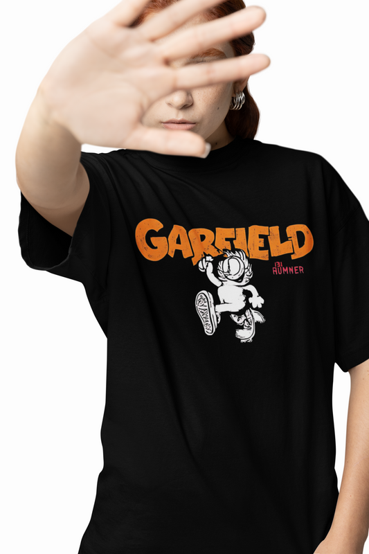 Garfield Runner Oversized T-Shirts