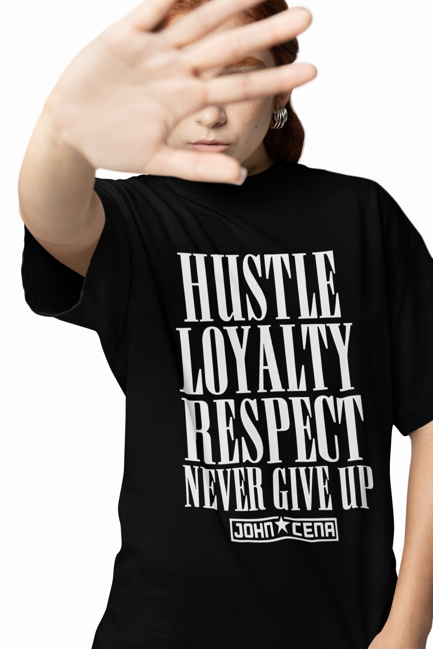 Hustle Loyalty Oversized T-Shirts – Motivational Streetwear