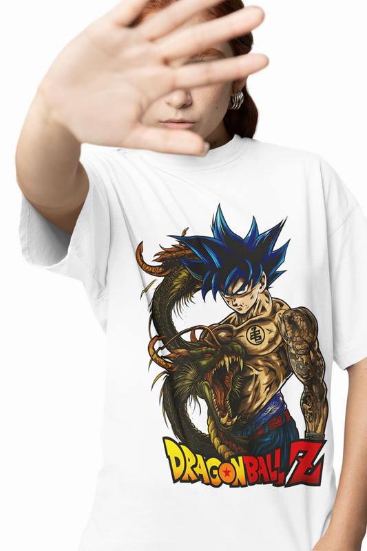 Dragon Wrapped Oversized T-Shirts