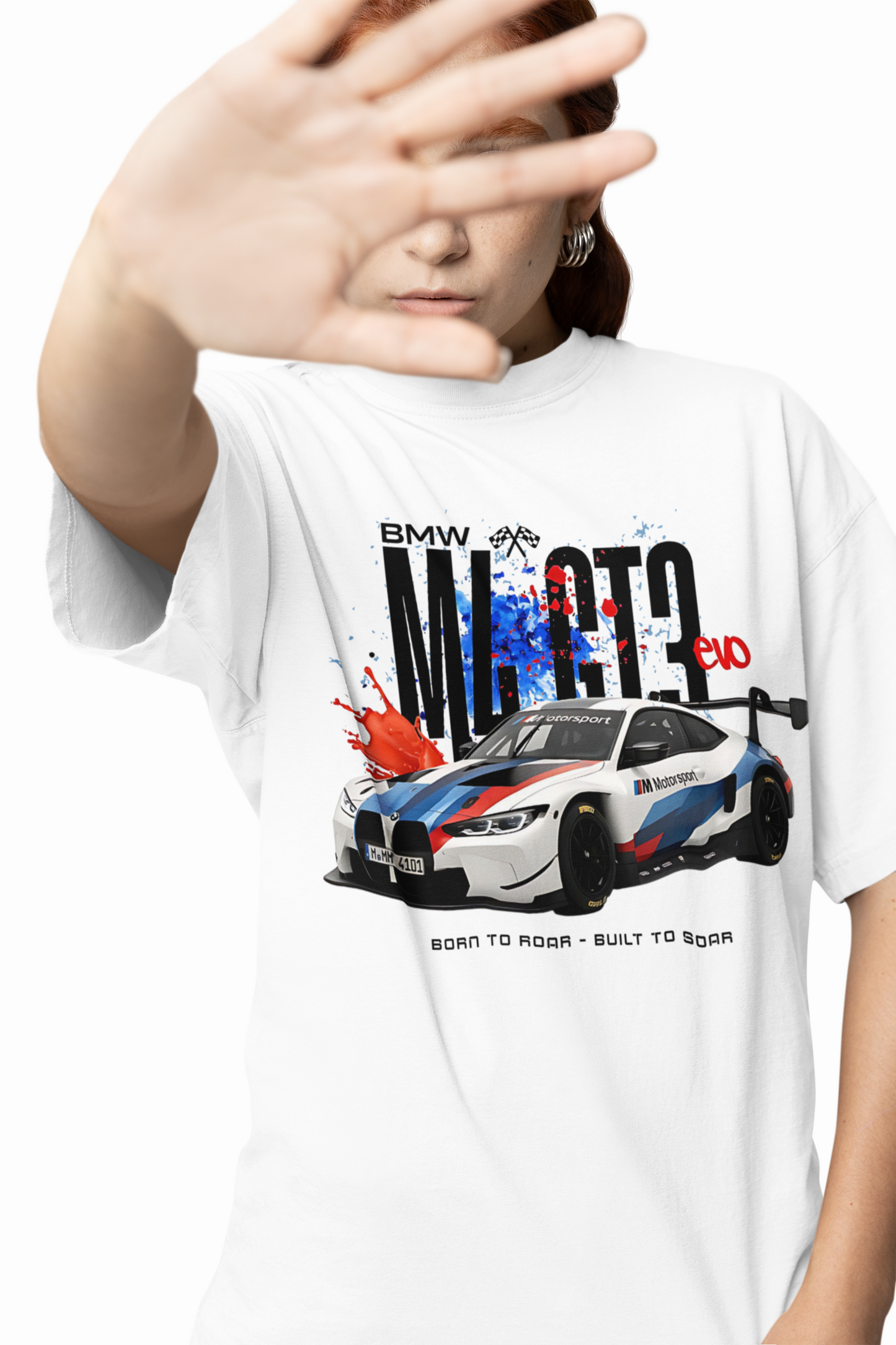 BMW M4 GT3 Oversized T-Shirts